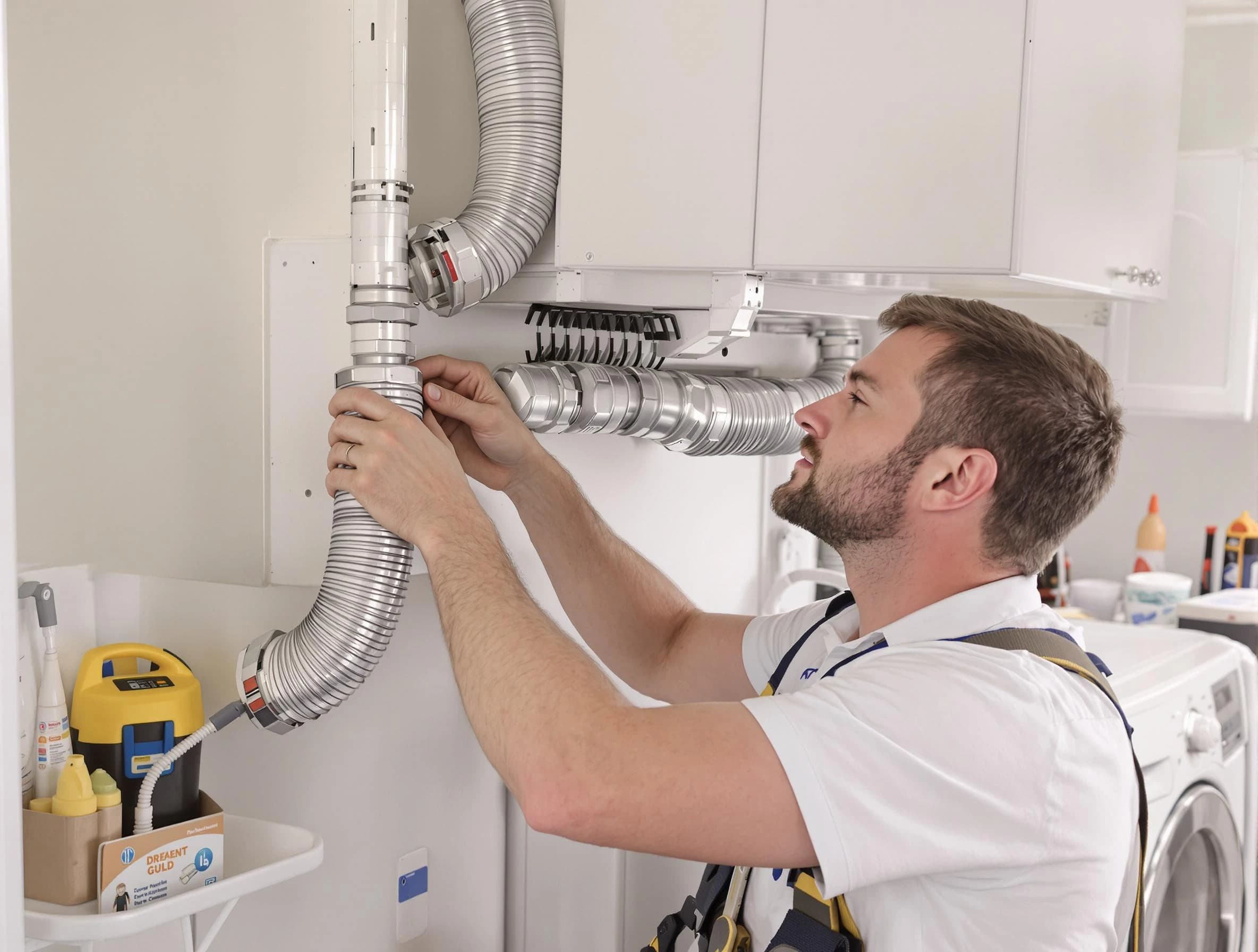 Professional dryer vent repair and installation by Surprise Dryer Vent Cleaning in Surprise