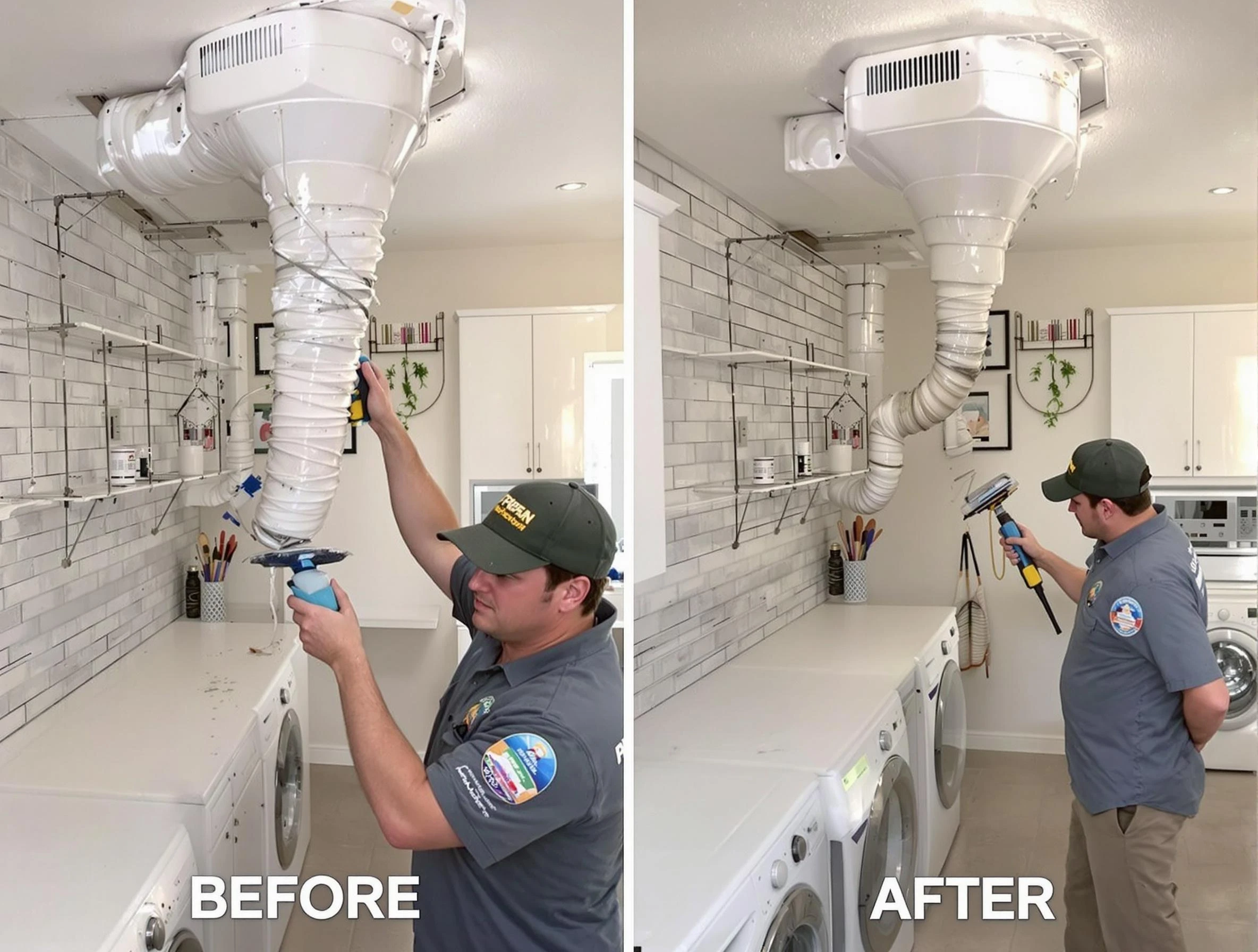 Professional dryer exhaust vent cleaning by Surprise Dryer Vent Cleaning in Surprise